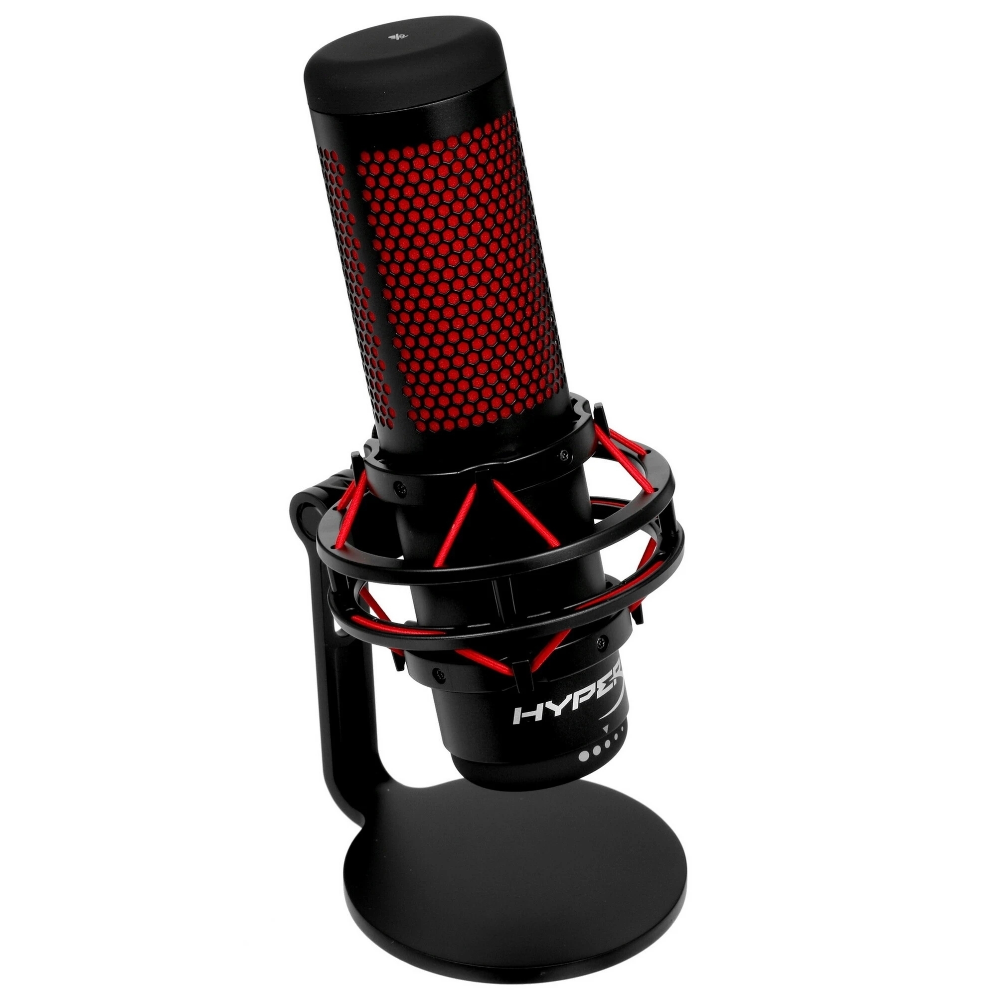 Микрофон HyperX QuadCast, черный/красный Фото 3