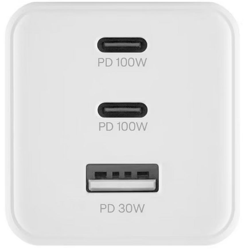 Сетевое зарядное устройство uBear Wall charger Bridge 100Вт, белый Фото 2