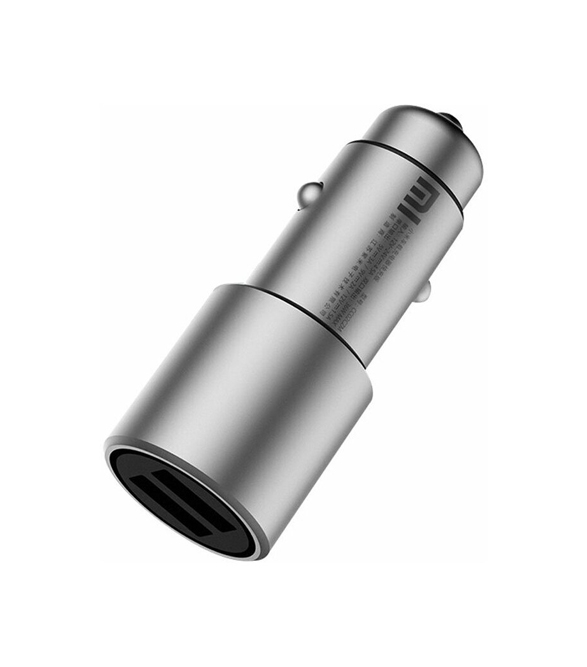 АЗУ Xiaomi Mi Car Charger QC 3.0 36W Silver (CC02CZM) Фото 0