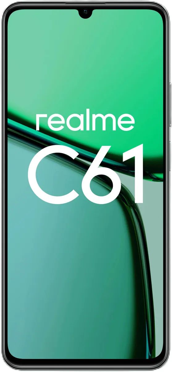 Смартфон realme C61 8/256 Гб, зеленый Фото 1