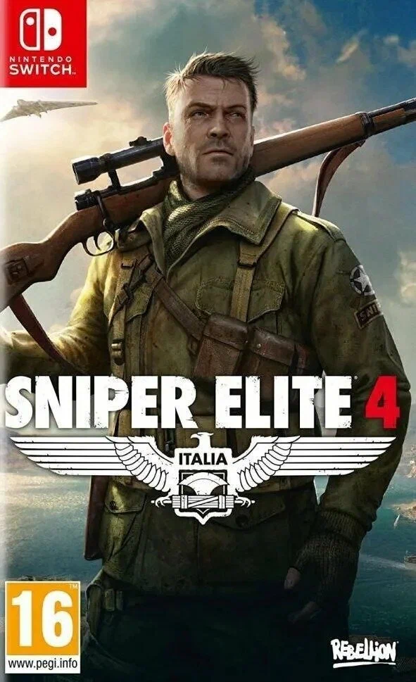 Игра Sniper Elite 4 (Nintendo Switch, Русские субтитры) Фото 0