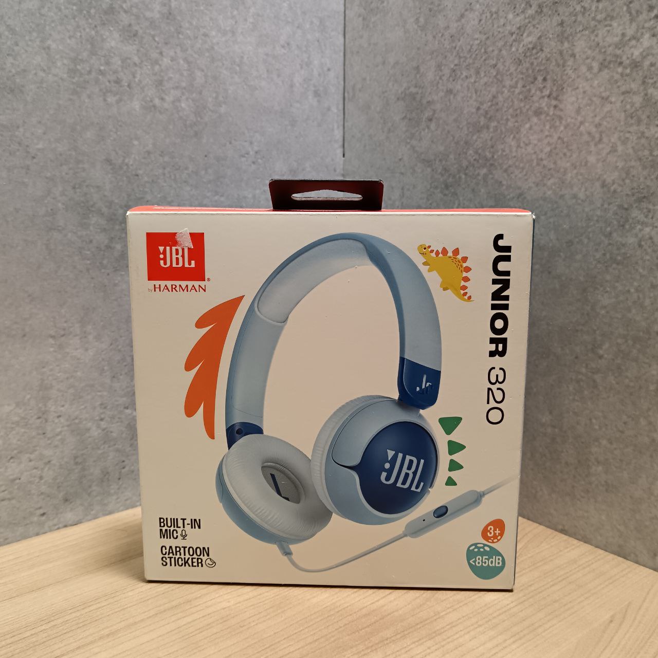 JBL JR 320, синий Фото 1