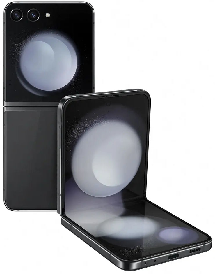 Смартфон Samsung Galaxy Z Flip5 256Гб, графитовый Фото 0