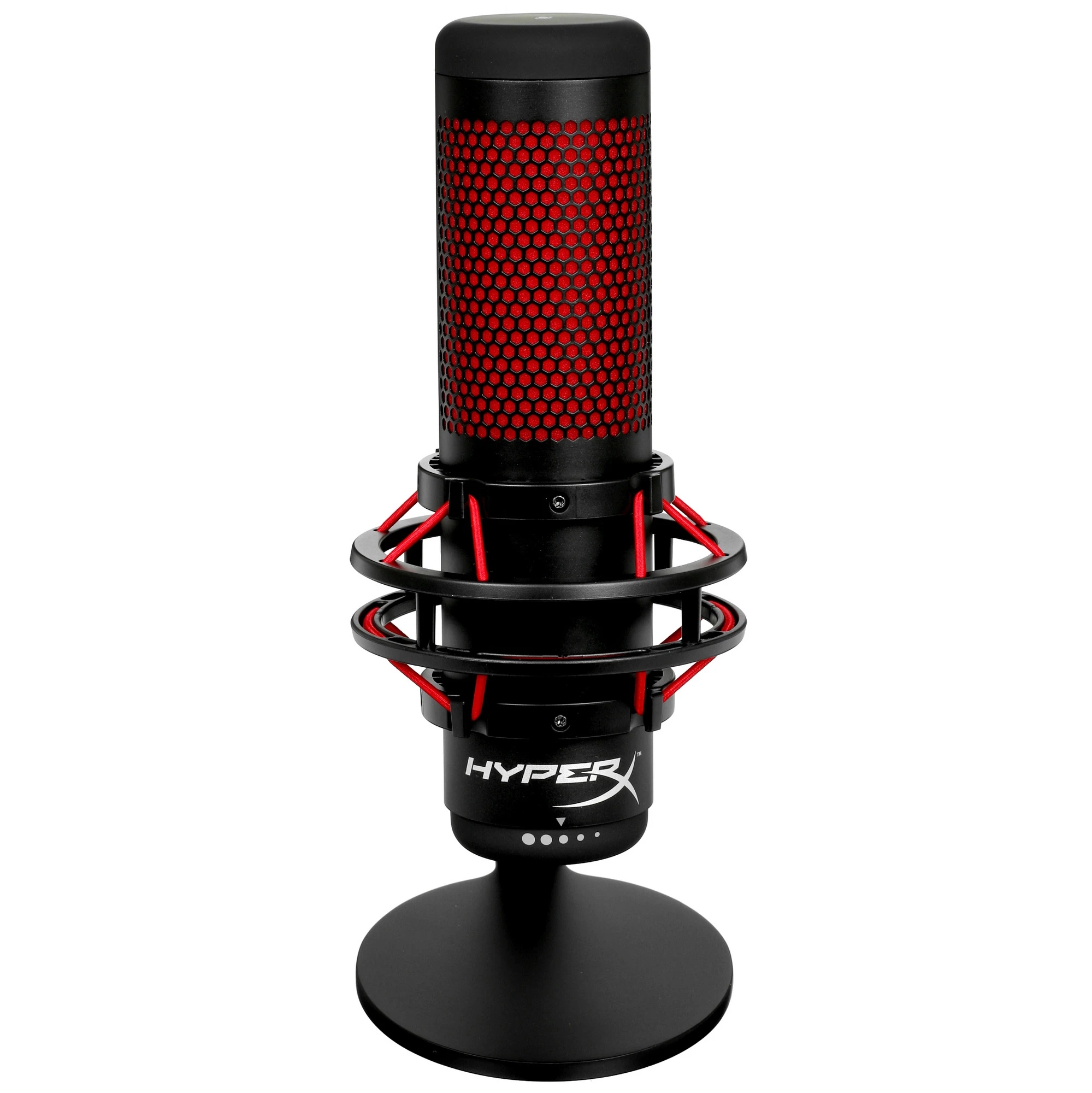 Микрофон HyperX QuadCast, черный/красный Фото 0