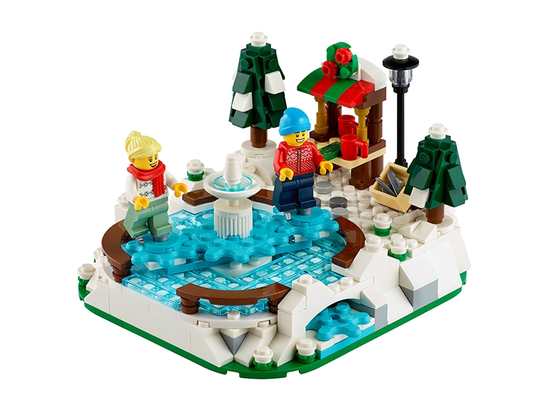 Конструктор LEGO 40416 Зимний Каток Фото 1