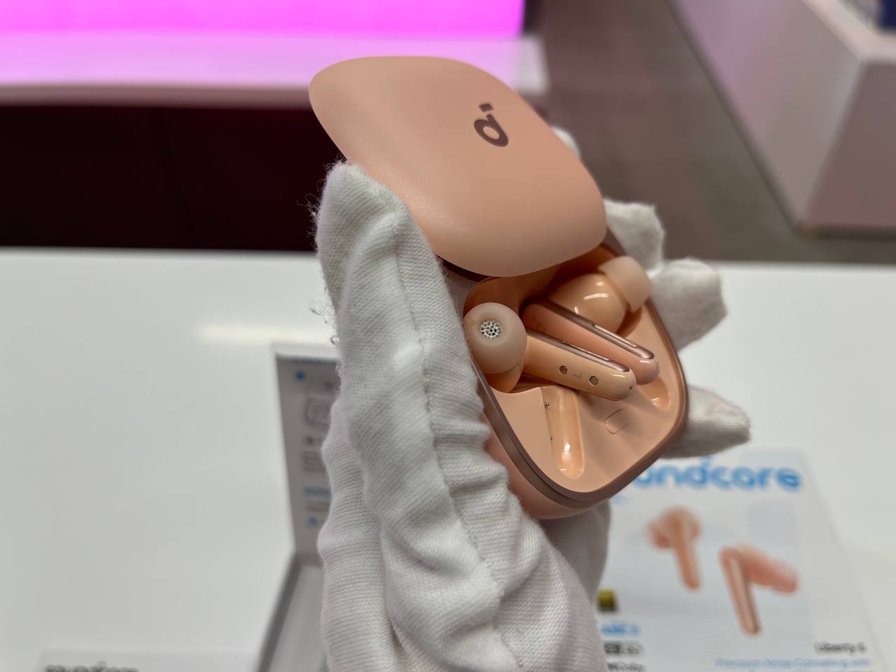 Anker SoundCore Liberty 5, абрикосовый Фото 4