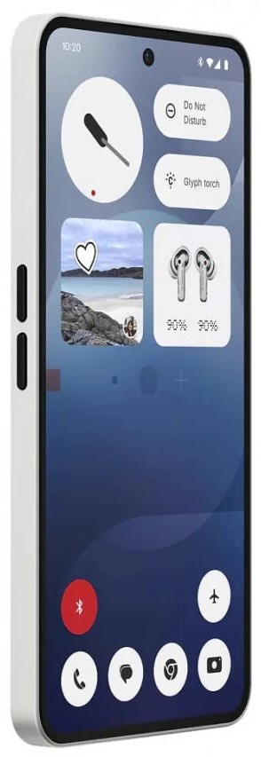 Смартфон Nothing Phone (3a) 8/128Гб, белый Фото 2