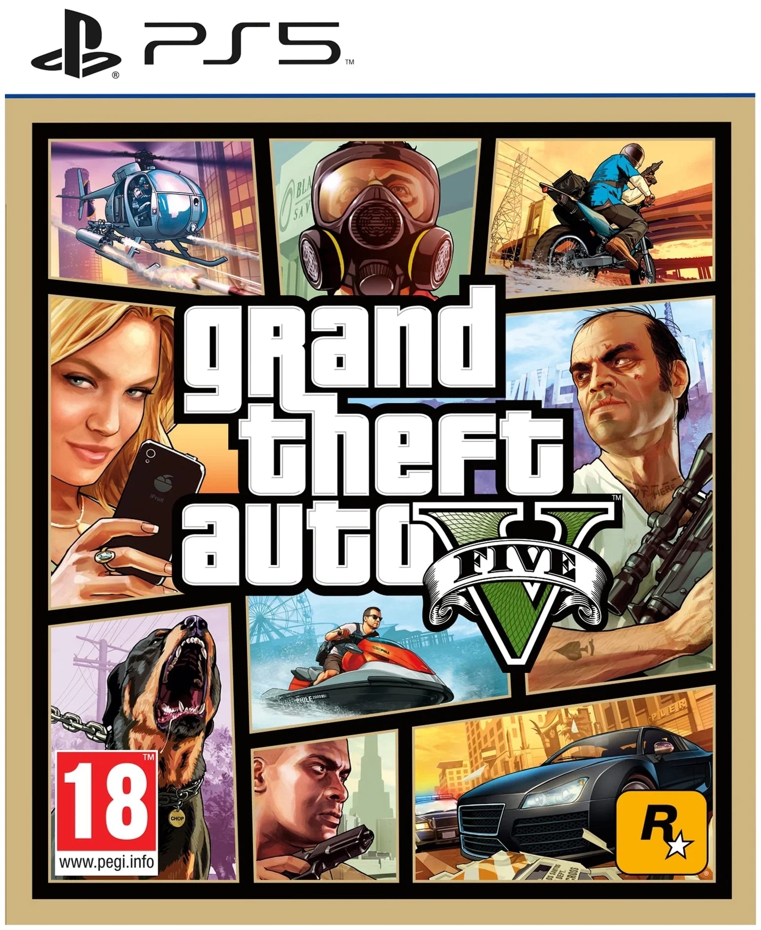 Игра Grand Theft Auto V для PlayStation 5 Фото 0