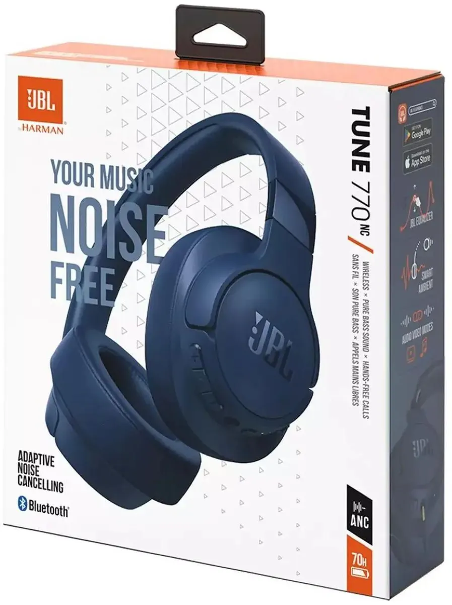 Беспроводные наушники JBL Tune 770NC, синий Фото 10