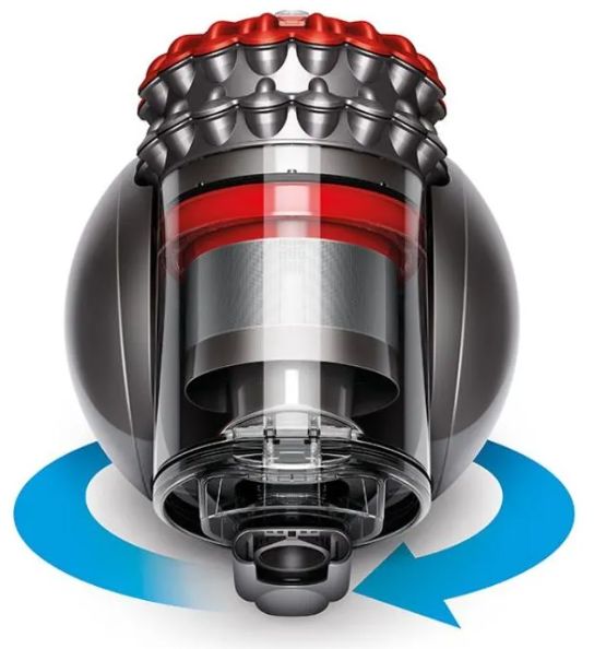 Пылесос Dyson Big Ball Vacuum Cleaner CY23, Silver/Red (492954-01) Фото 2