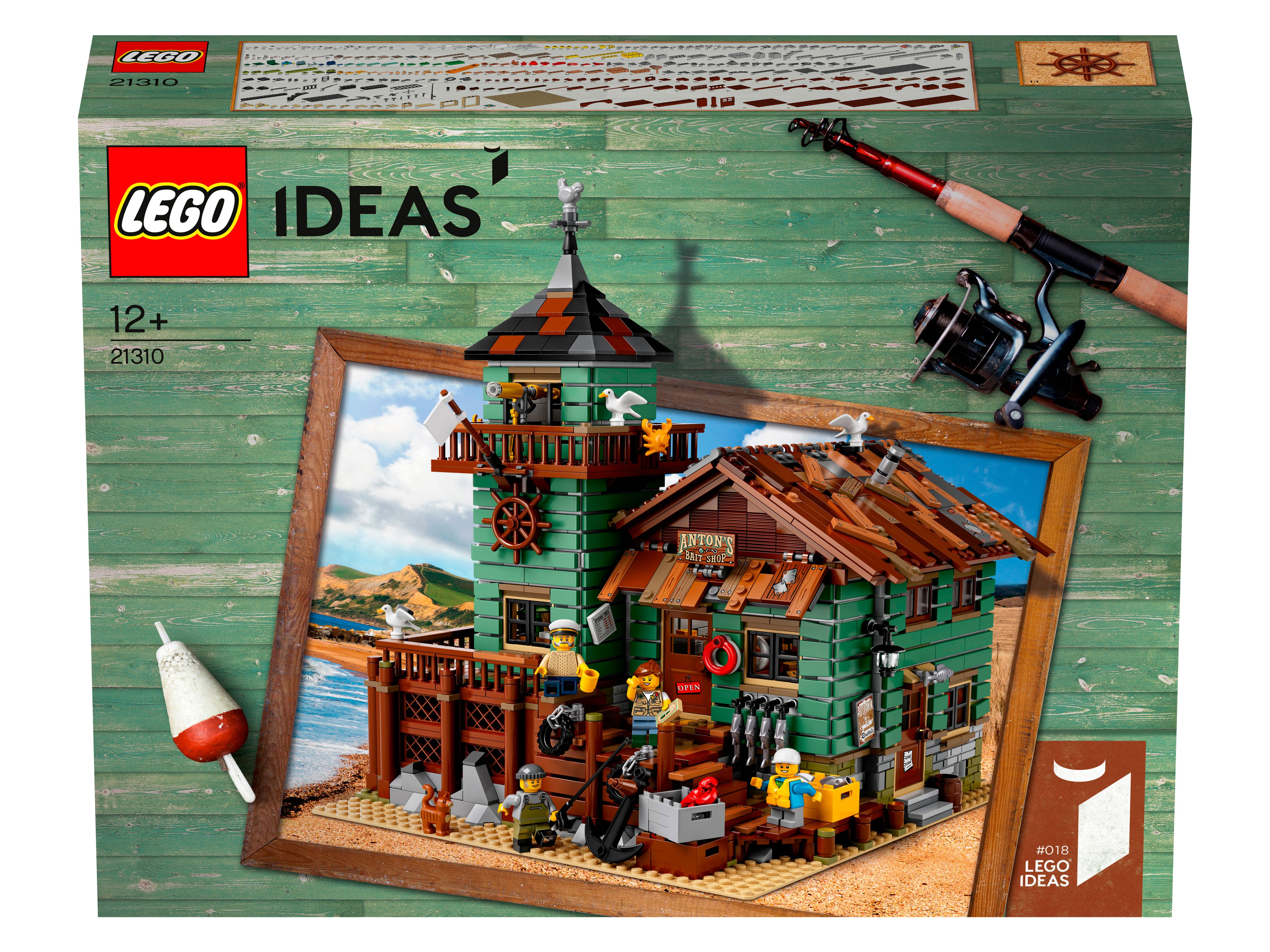 Конструктор LEGO Ideas 21310 Старый рыболовный магазин Фото 1