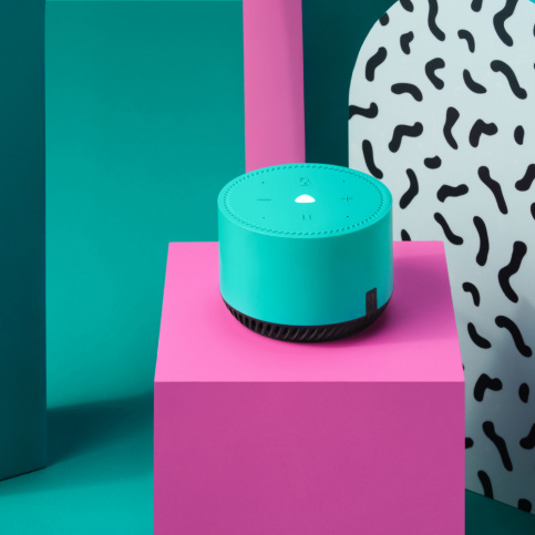 Умная колонка Яндекс.Станция Лайт, Зеленый Фото 2