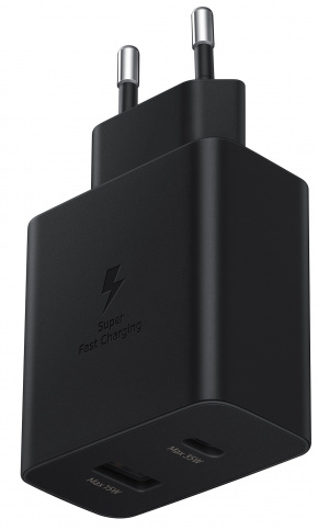 Сетевое зарядное устройство Samsung EP-TA220NBEGEU 35W PD Фото 1