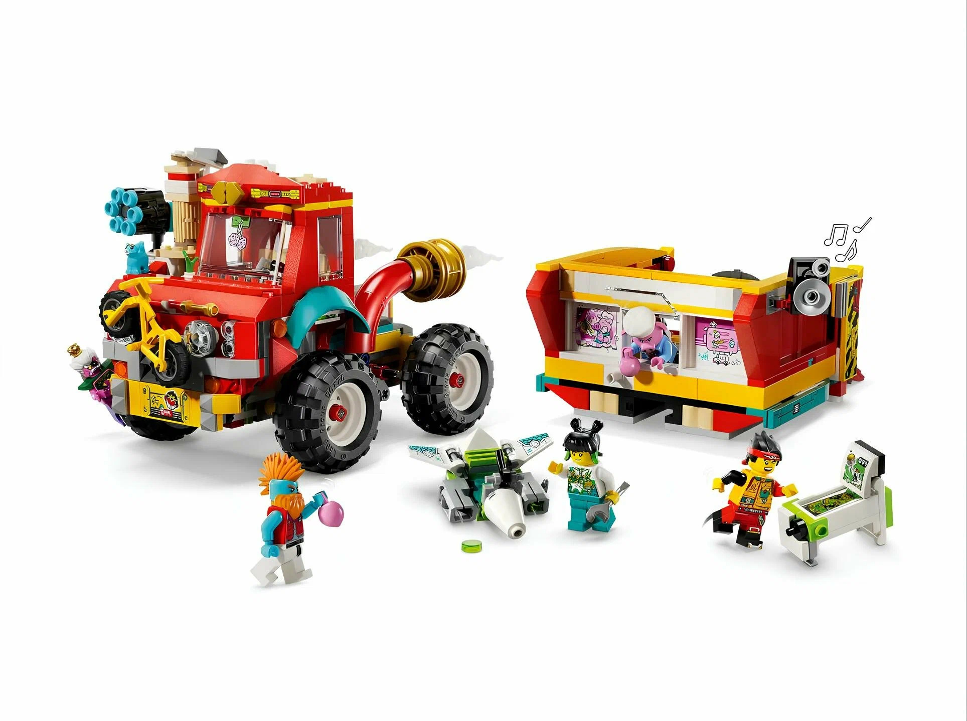 Конструктор LEGO 80055 Monkie Kid Team Power Truck Фото 2