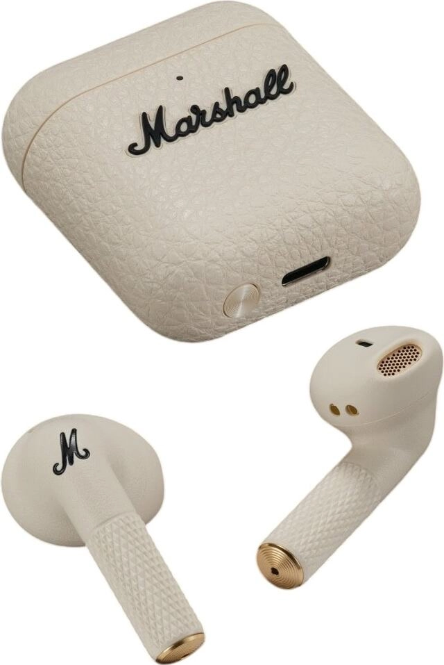 Беспроводные наушники Marshall Minor 4, сream (кремовый) Фото 1