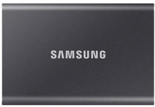 Внешний SSD диск Samsung T7 1ТБ, серый (MU-PC1T0T) Фото 0