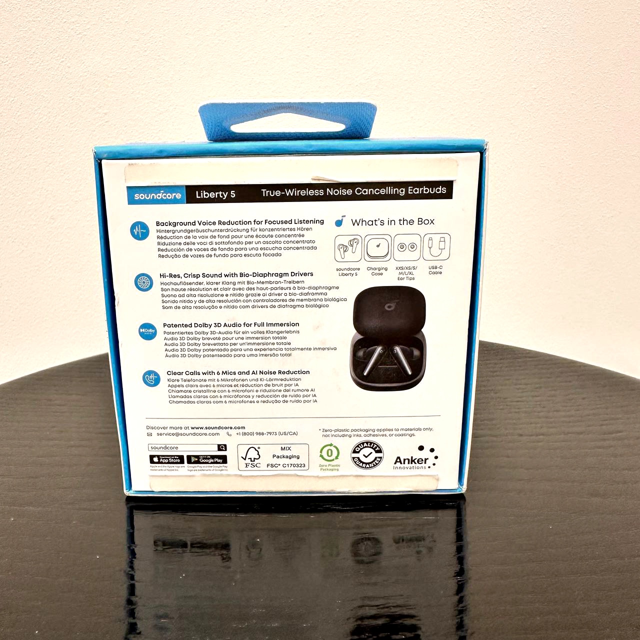 Беспроводные наушники Anker SoundCore Liberty 5, черный Фото 3