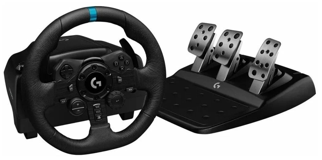 Руль Logitech G923, черный Фото 1