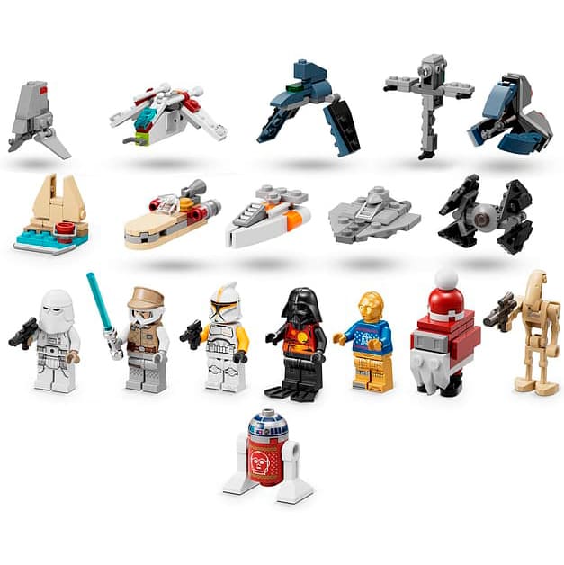 Star wars lego advent calendar online