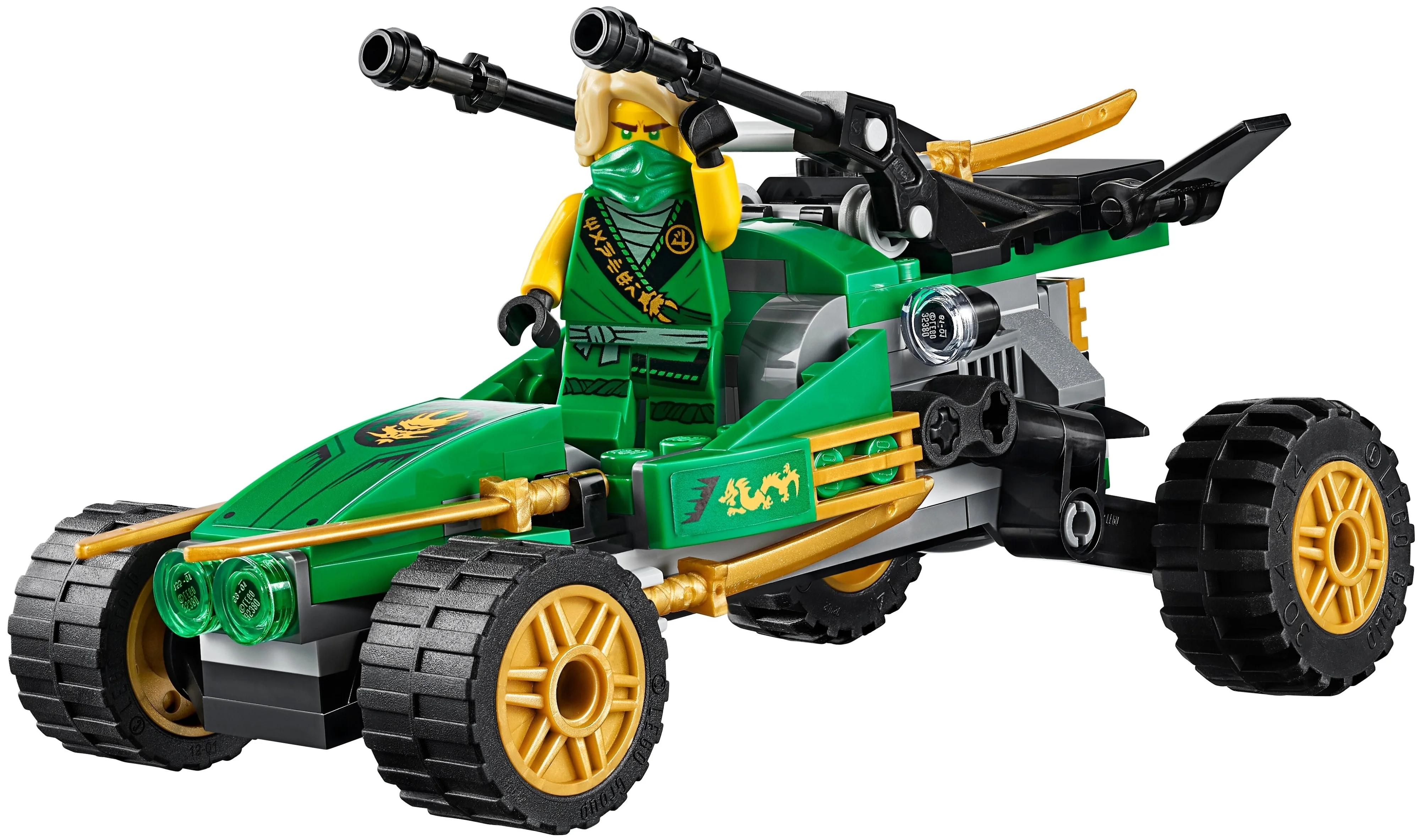 Конструктор LEGO Ninjago 71700 Тропический внедорожник, 127 дет. Фото 2