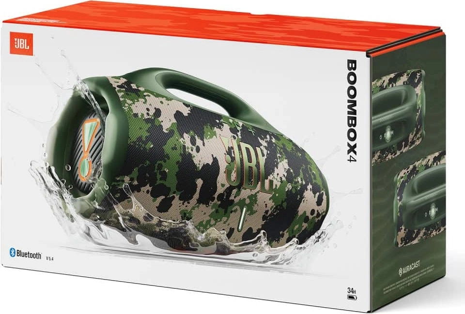 Портативная акустика JBL Boombox 4, Squad Фото 6