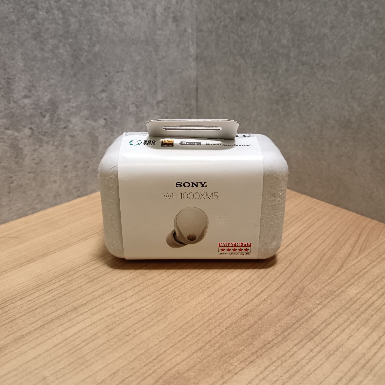 Беспроводные наушники Sony WF-1000XM5, серебро Фото 1