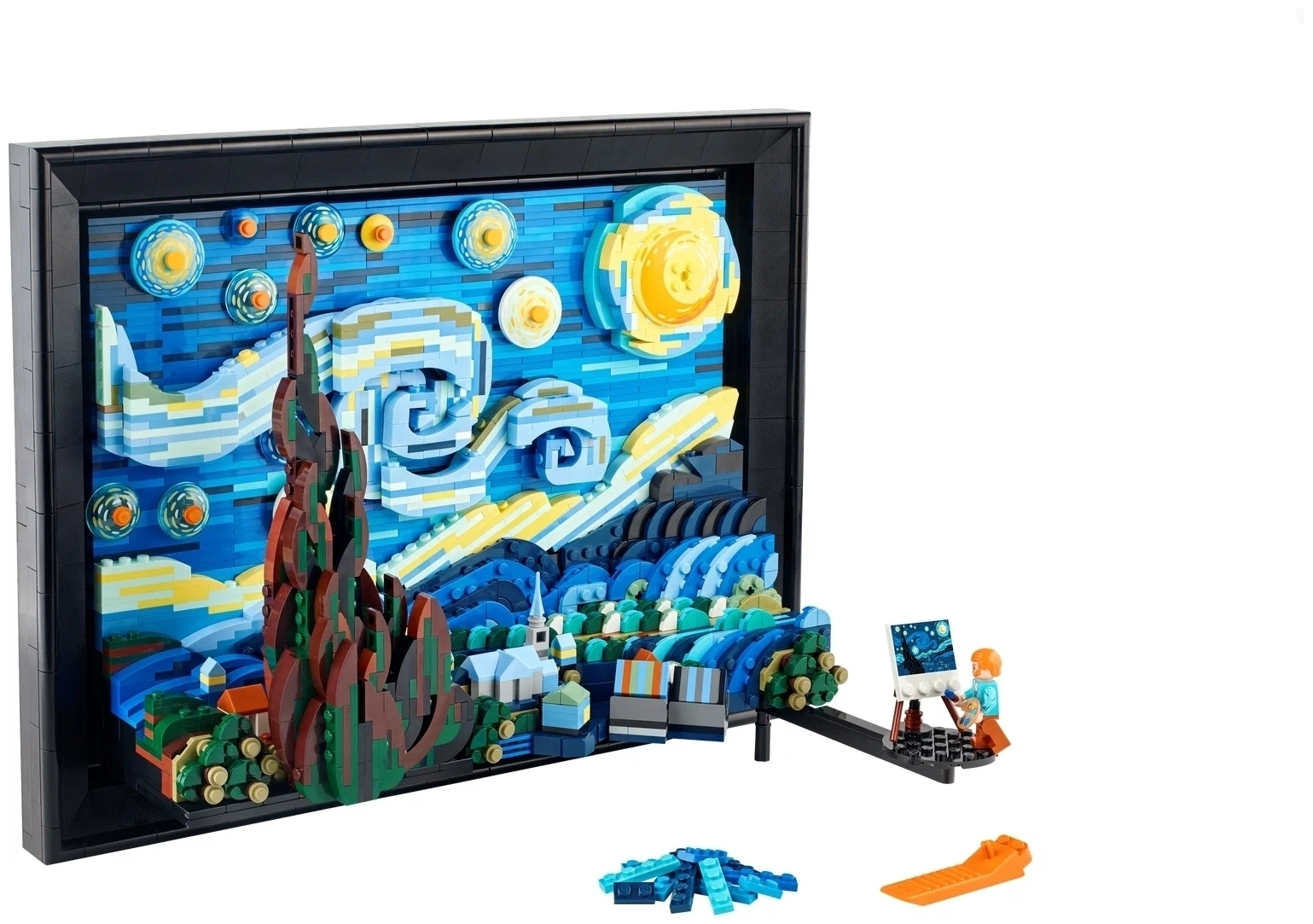 Конструктор LEGO Ideas 21333: Vincent van Gogh - The Starry Night Фото 5
