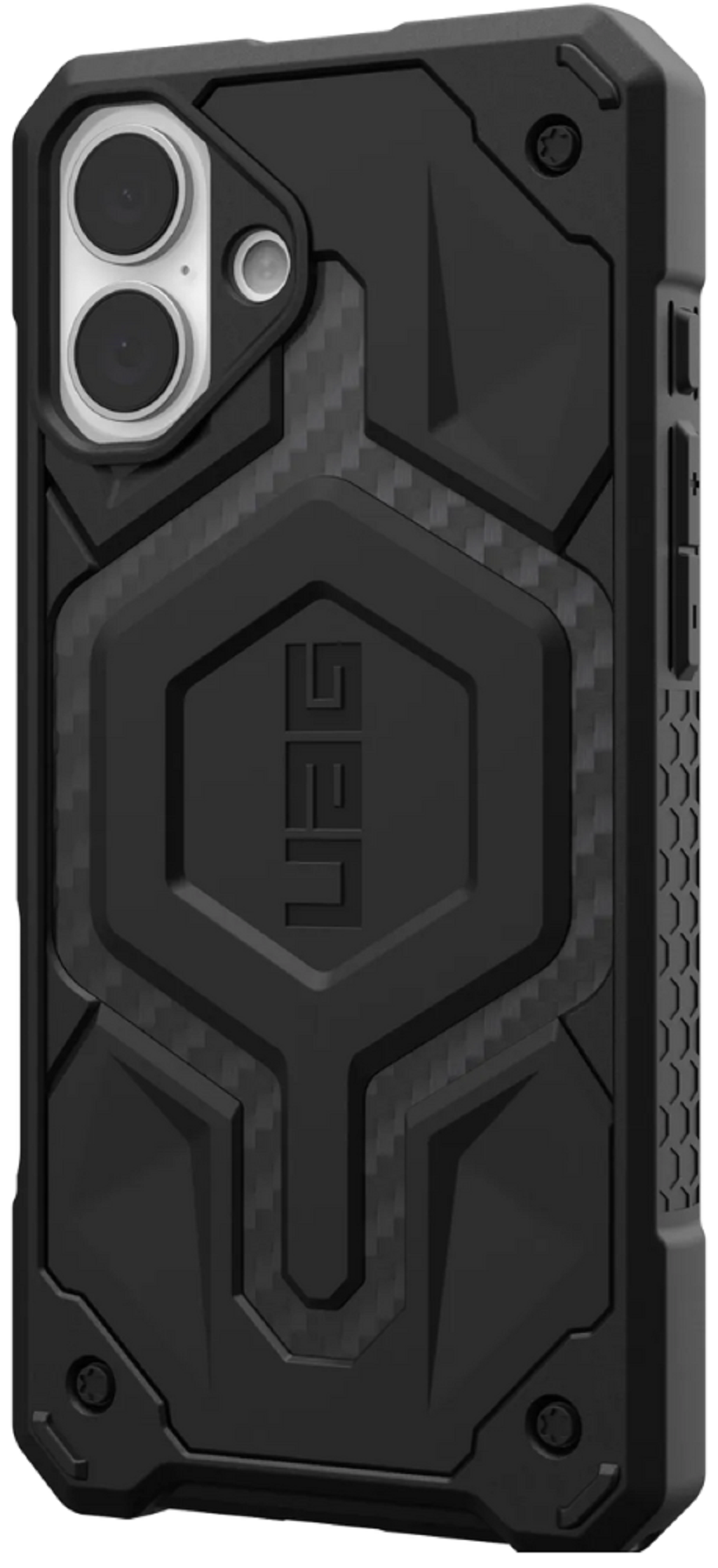 Чехол UAG Monarch Pro c MagSafe для iPhone 16, карбон (114458114242) Фото 2