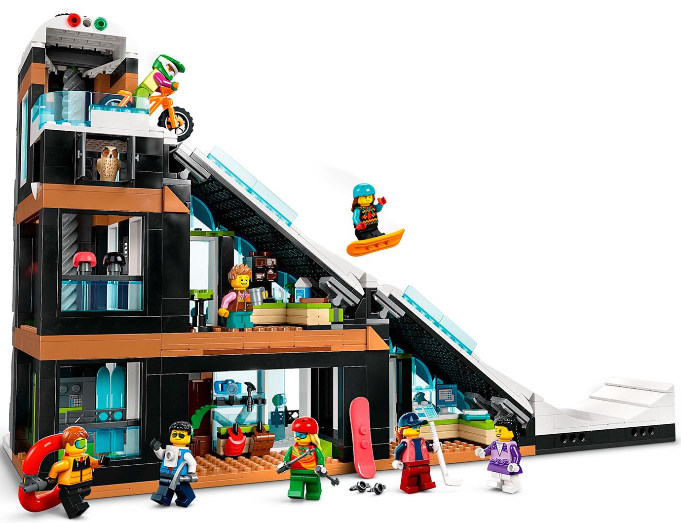 Конструктор LEGO City 60366 Горнолыжный и альпинистский центр Фото 2