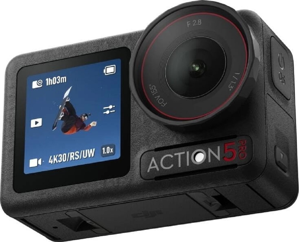 Экшн-камера DJI Osmo Action 5 Pro Adventure Combo, черный Фото 0