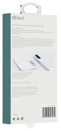 Чехол VLP Crystal Case для Samsung Galaxy A56, прозрачный (1052046) Фото 3