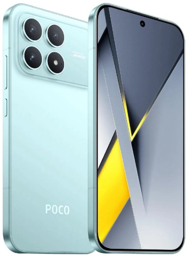 Смартфон POCO F8 Pro 12/256 ГБ, голубой Фото 2