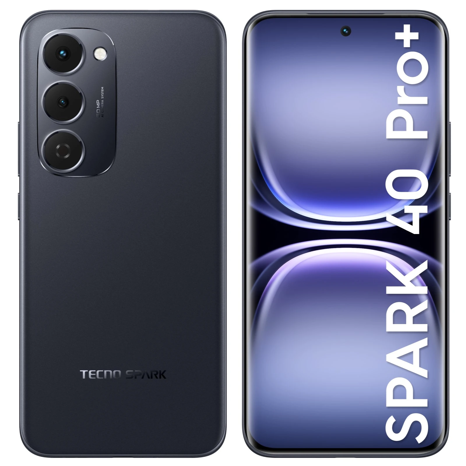 Смартфон Tecno SPARK 40 Pro+ 8/256 Гб, черный Фото 0