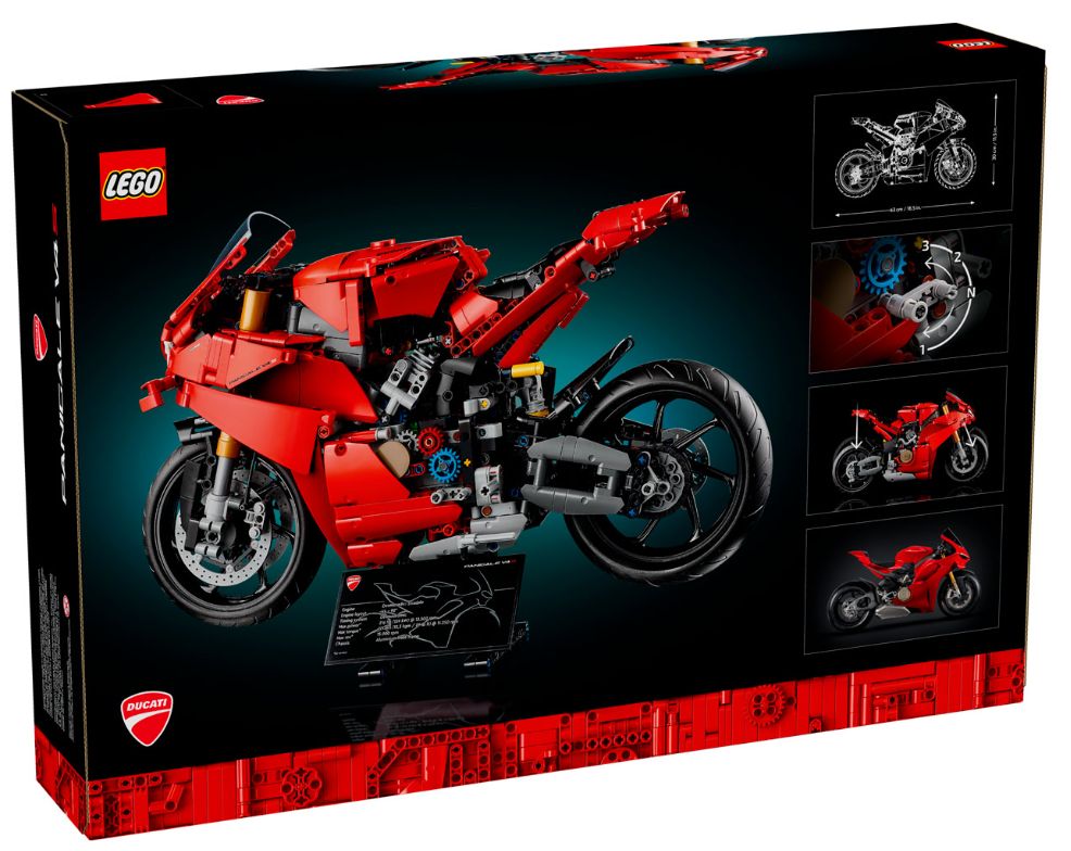 Конструктор LEGO Technic 42202 Мотоцикл Ducati Panigale V4 S Фото 0