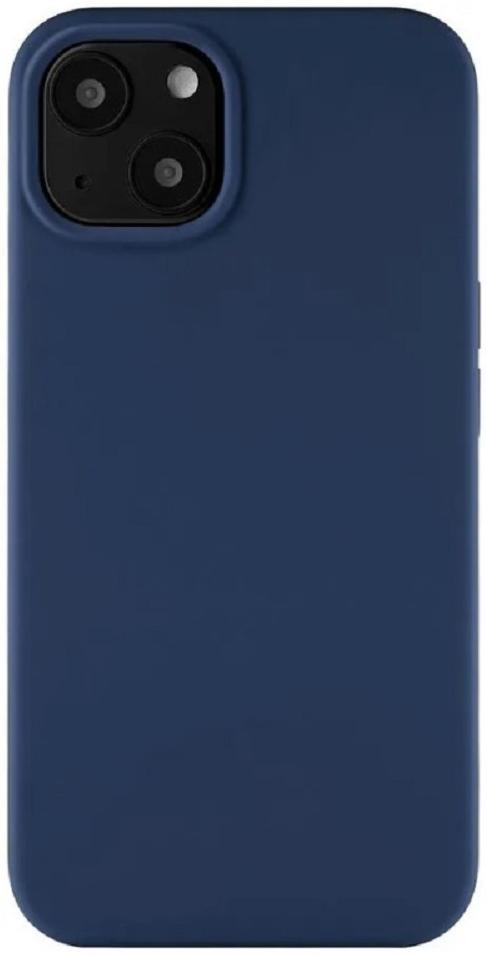 Чехол силиконовый uBear Touch Case iPhone 13, темно-синий Фото 0