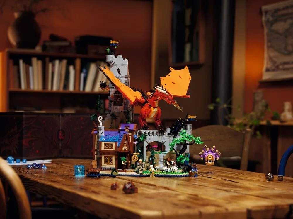 Лего 21348 Подземелья и драконы: Сказка Красного Дракона Идеи Фото 1