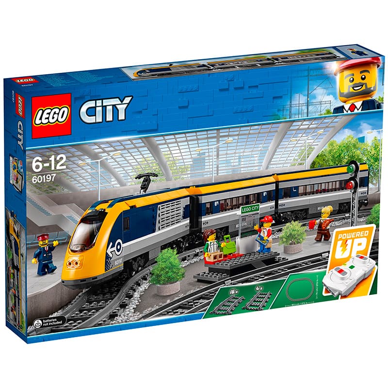 Lego city trains passenger train on sale