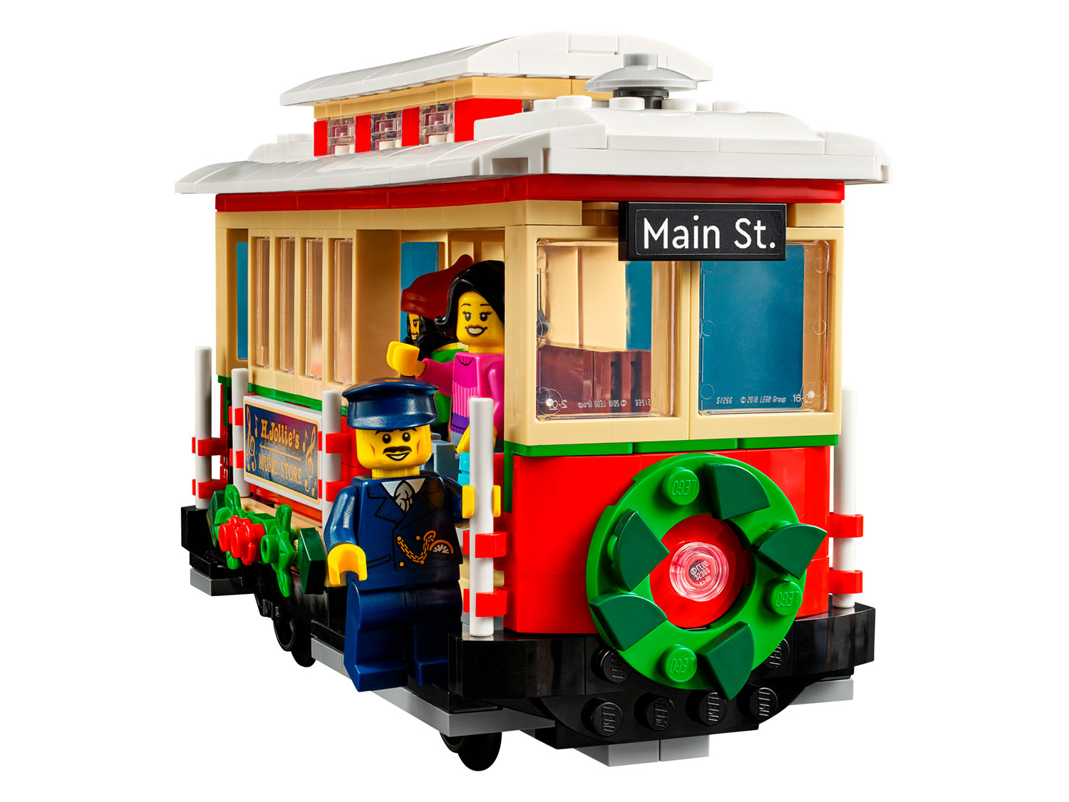 Конструктор LEGO 10308 Главная Рождественская улица Фото 4