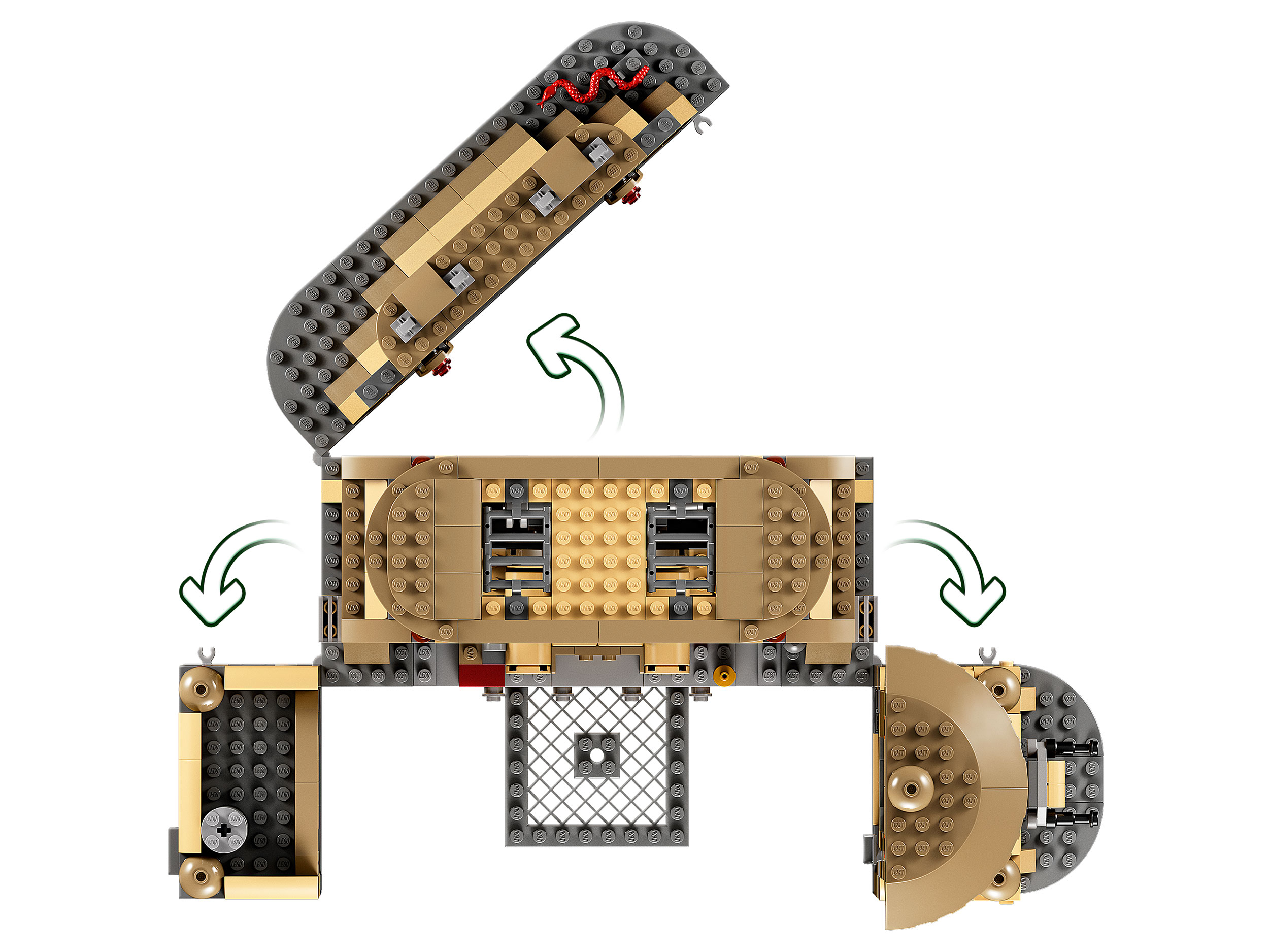 Конструктор LEGO Star Wars 75326 Тронный зал Бобы Фетта Фото 5