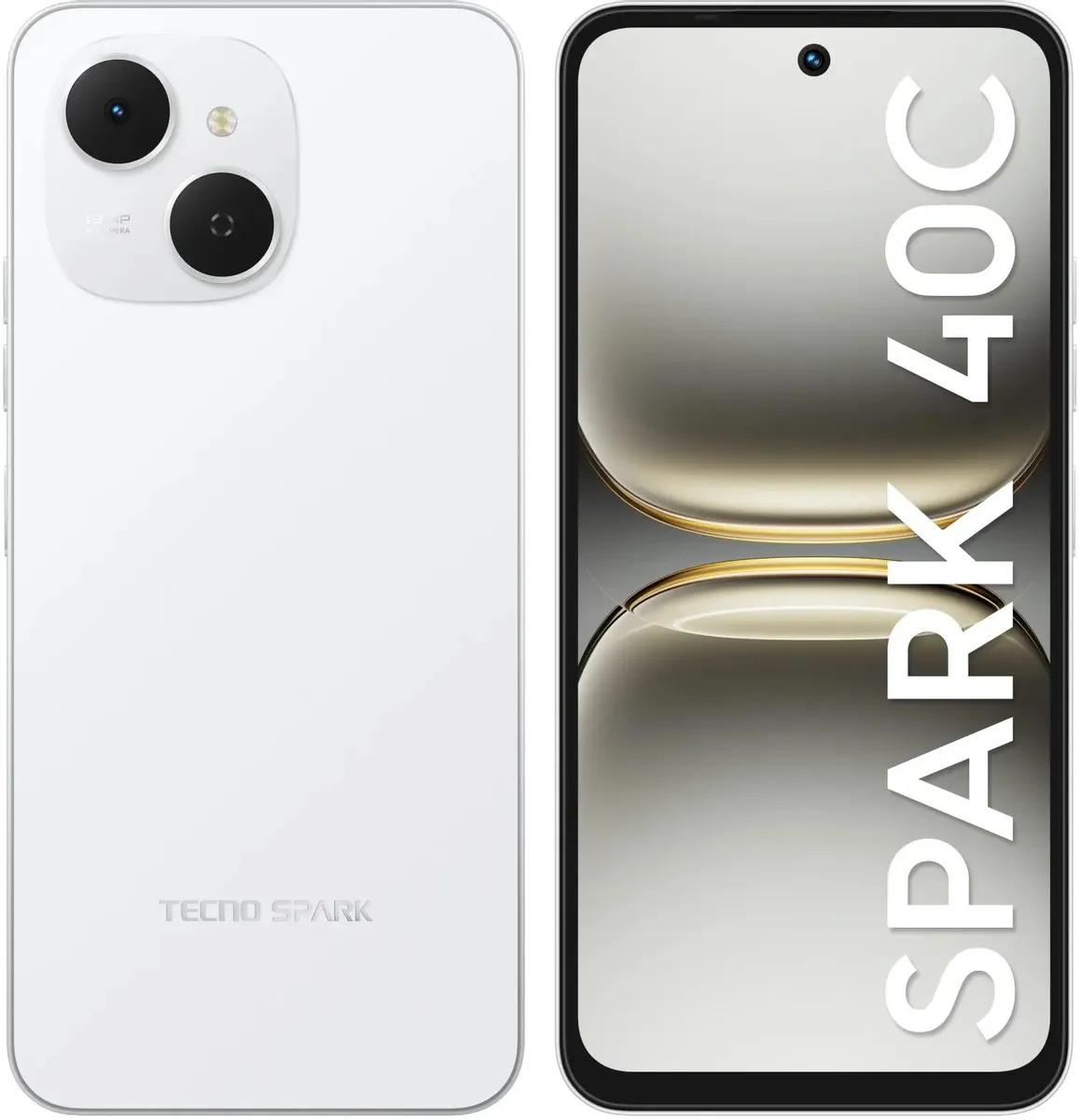 Смартфон Tecno Spark 40C 8/128Гб, белый Фото 1