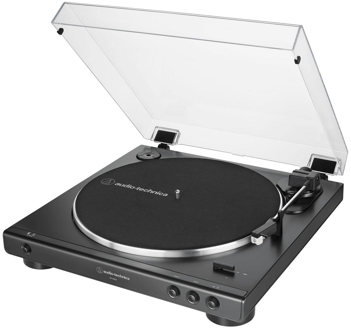 Виниловый проигрыватель Audio Technica AT-LP60XBK, черный Фото 0