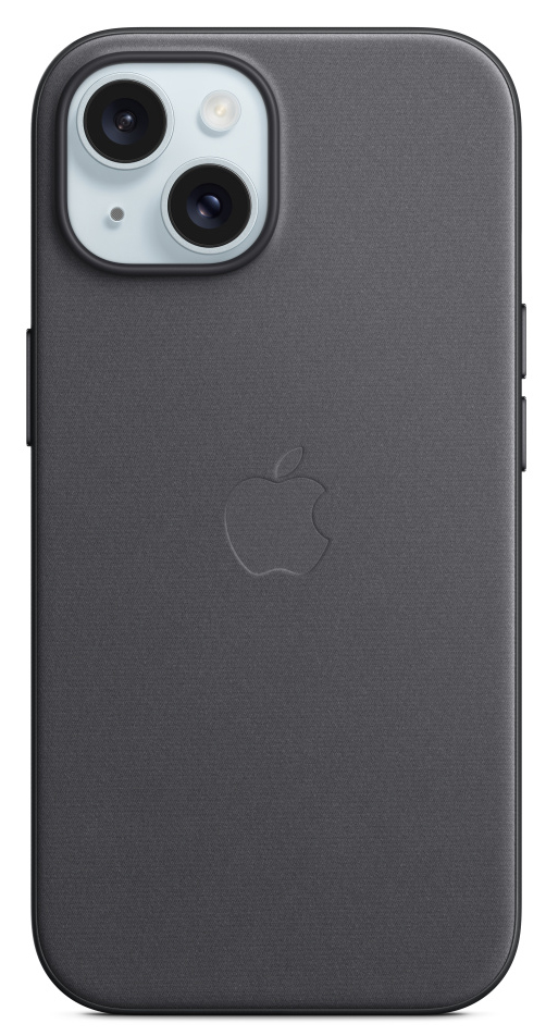 Чехол iPhone 15 Pro FineWoven Case с MagSafe, Black (MT4H3) Фото 0