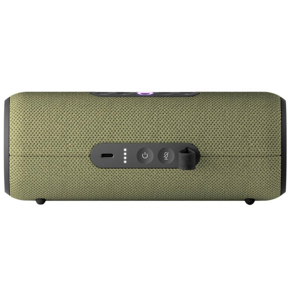 Умная портативная колонка Яндекс Станция Стрит с Алисой, зелёный Фото 3