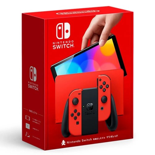 Игровая приставка Nintendo Switch (OLED model), Mario Red Edition Фото 1