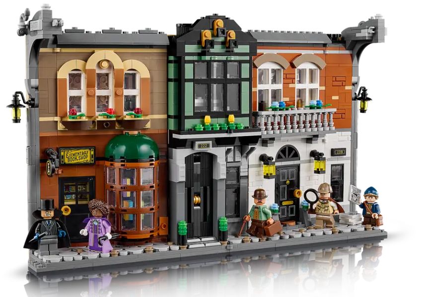 Конструктор LEGO Icons Шерлок Холмс: Книжный уголок 10351 Фото 3