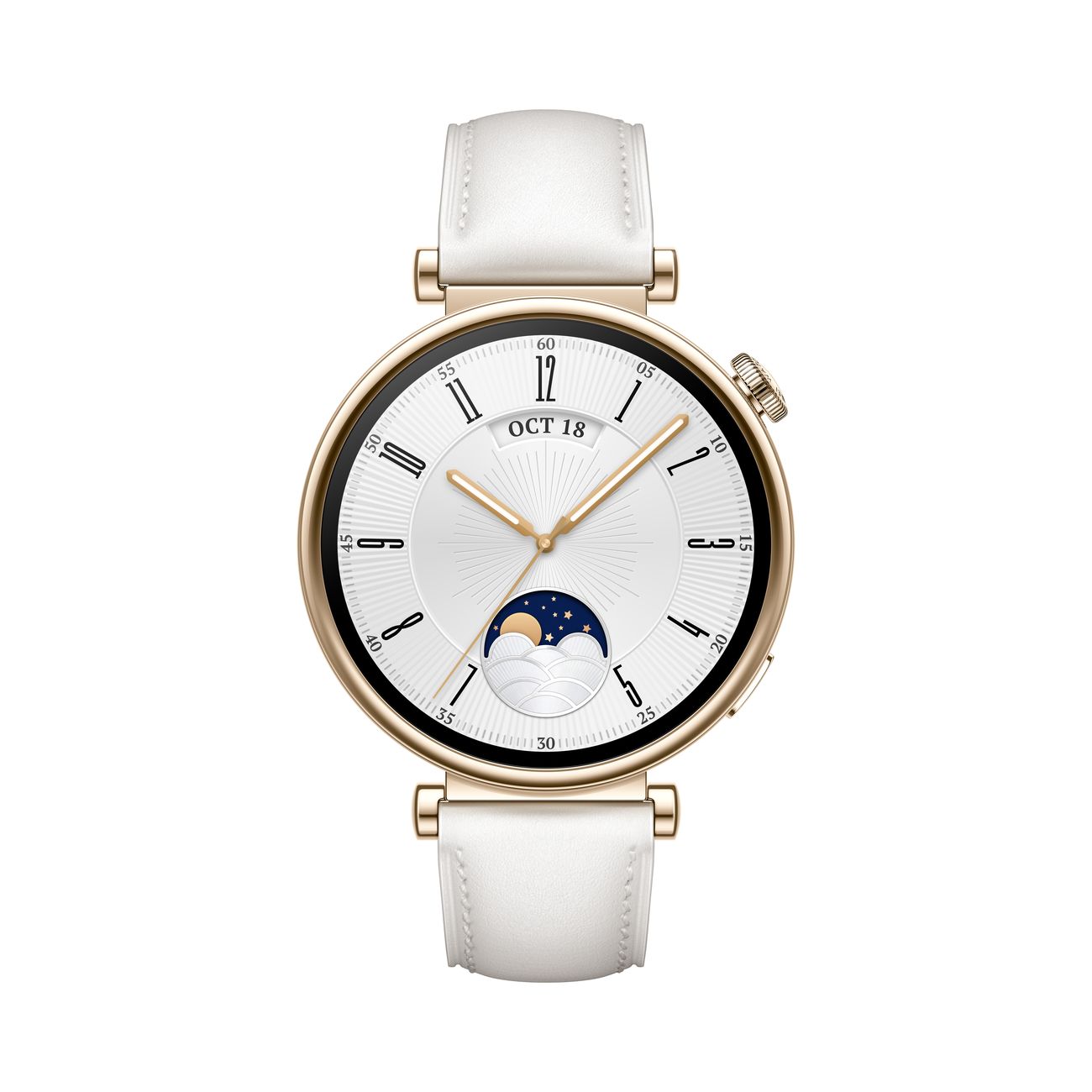 Смарт-часы HUAWEI Watch GT4 ARA-B19 (55020BHX) white leather Фото 1