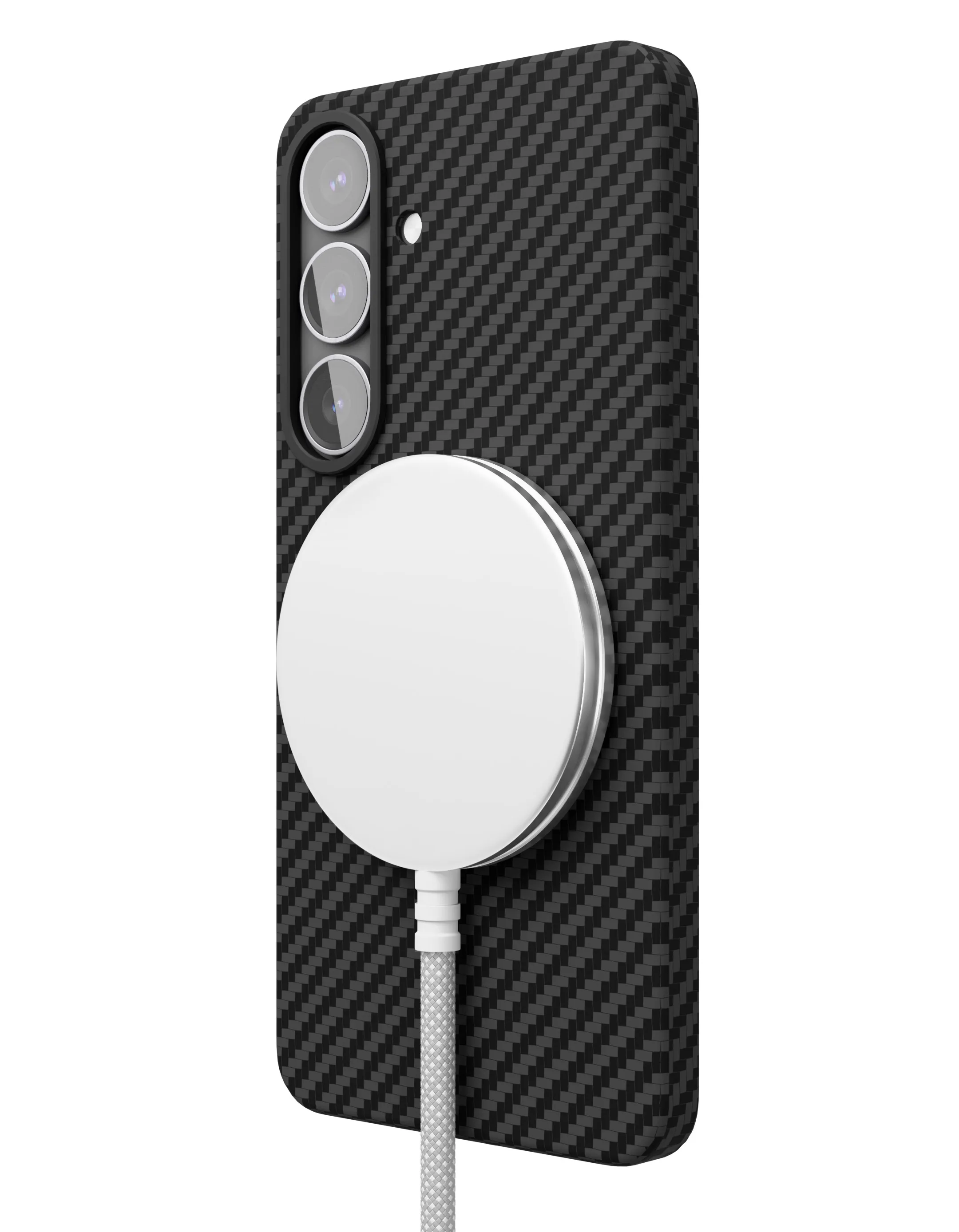 Чехол VLP Kevlar Case с MagSafe для Samsung S25+, черный (1058049) Фото 3