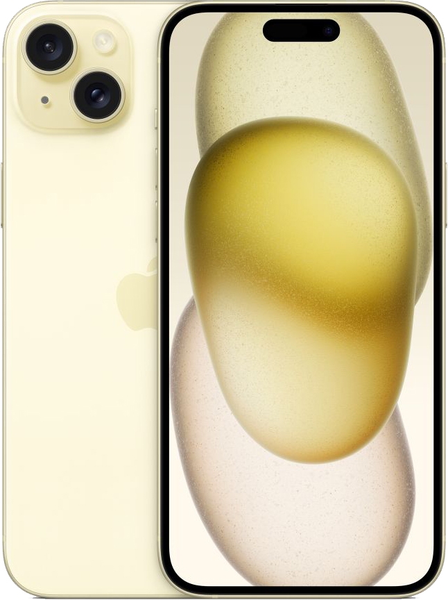 Смартфон Apple iPhone 15 Plus Dual Sim 256Гб, (Желтый) Yellow Фото 0