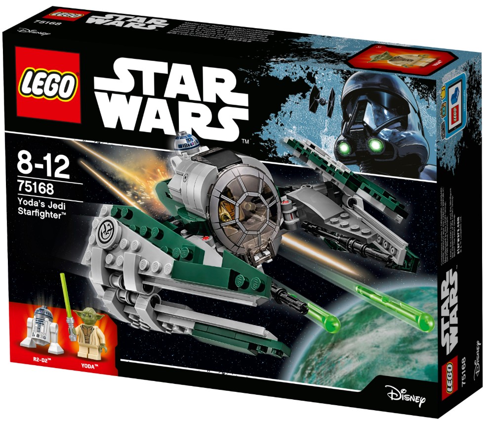 Конструктор LEGO Star Wars 75168 Звёздный истребитель Йоды Фото 0