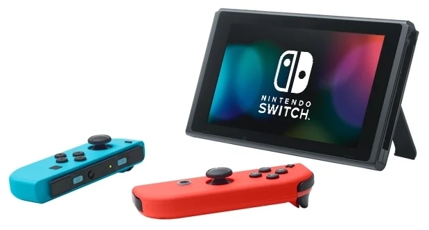 Игровая приставка Nintendo Switch 32 ГБ, неоновый синий/неоновый красный Фото 2